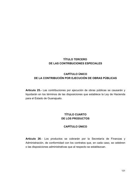 ley de ingresos para el estado de guanajuato - Congreso del Estado ...