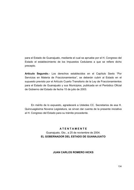 ley de ingresos para el estado de guanajuato - Congreso del Estado ...