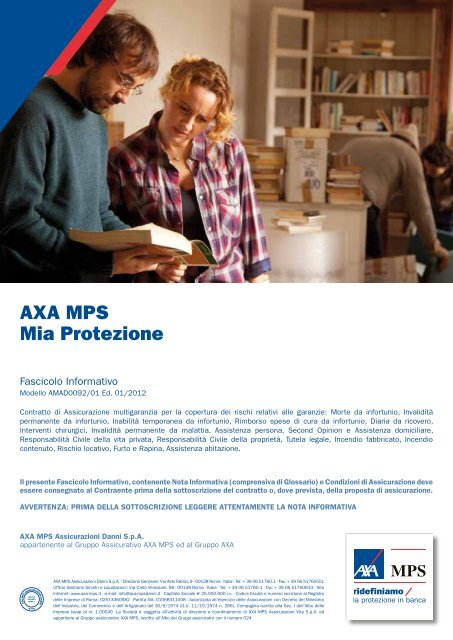 Fascicolo informativo - AXA MPS