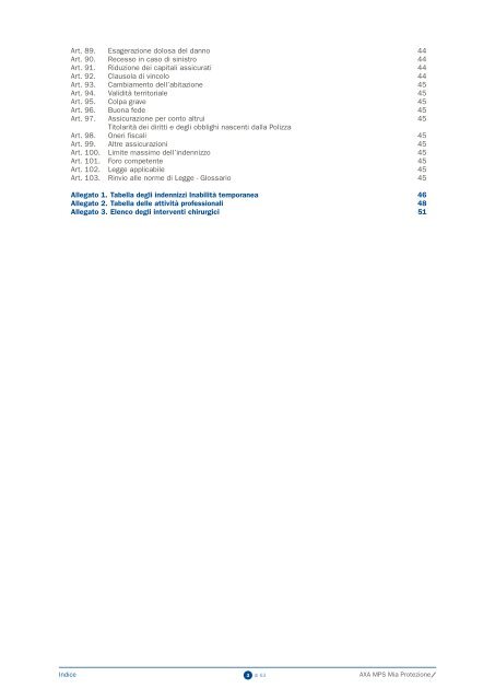 Fascicolo informativo - AXA MPS