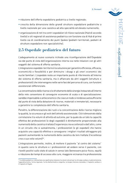 2012 | 2014 - Ospedale Pediatrico Bambino Gesù