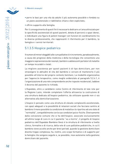 2012 | 2014 - Ospedale Pediatrico Bambino Gesù