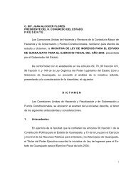 Ley de Ingresos para el Estado de Guanajuato - Congreso del ...