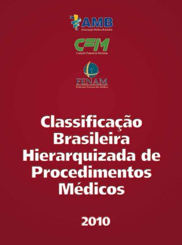 Arquivo CBHPM 2010 em PDF - Associação Médica Brasileira