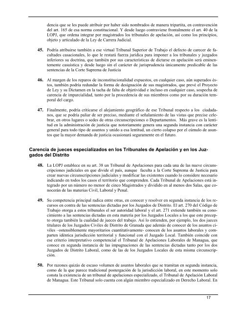 ACR Nicaragua Informe Técnico Administración ... - Poder Judicial