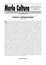 Scarica l'intero giornale in formato PDF (3,5 Mb) - MurloCultura