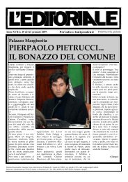 PIERPAOLO PIETRUCCI... IL BONAZZO DEL COMUNE! - L'Editoriale