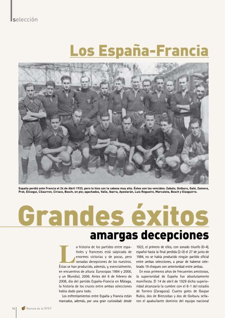 Revista Nº 104 - Enero 2008 - Real Federación Española de Fútbol