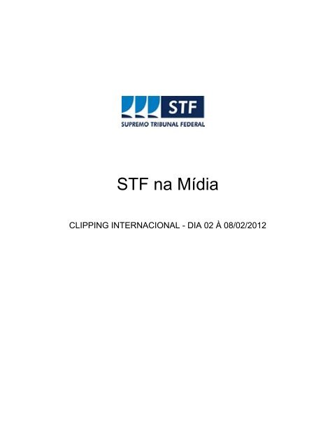 STF na Mídia - MyClipp