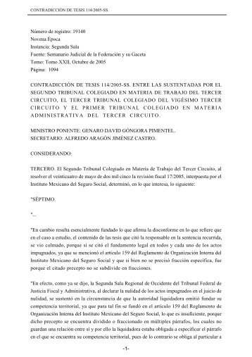 Descargar documento PDF - Jurisprudencia y Tesis Aisladas IUS ...