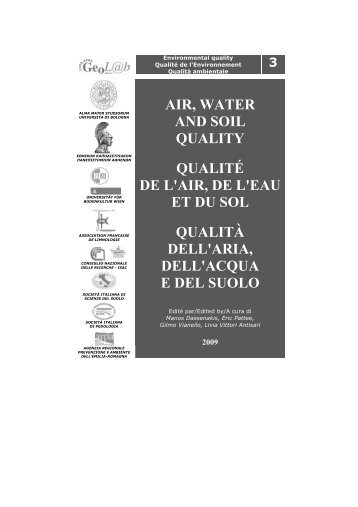 air, water and soil quality qualité - ER Ambiente - Regione Emilia ...