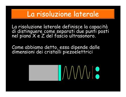 FISICA DEGLI ULTRASUONI ed ARTEFATTI