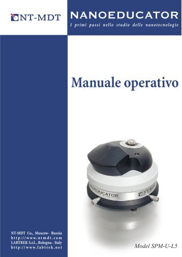 Manuale operativo del NanoEducator SPM - infm udr padova