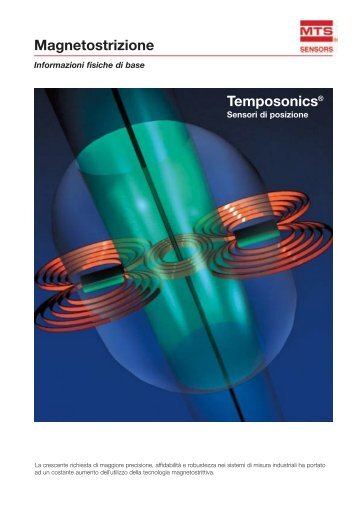 Magnetostrizione Temposonics® - MTS Sensors