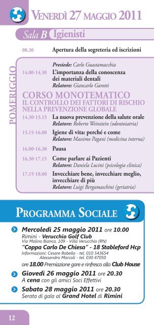 Programma - Amici di Brugg