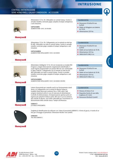 CATALOGO GENERALE Edizione n - ADI-GARDINER