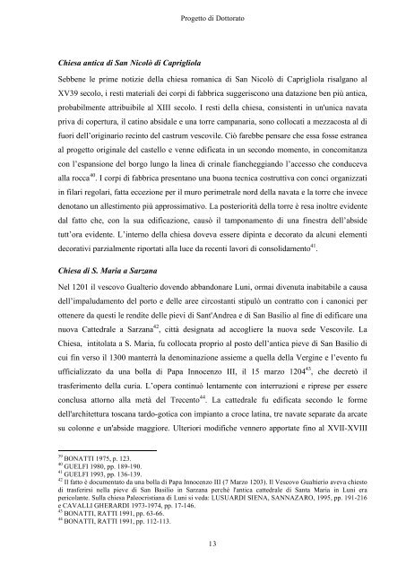 Edilizia vescovile nella Diocesi di Luni. - Portale di Archeologia ...