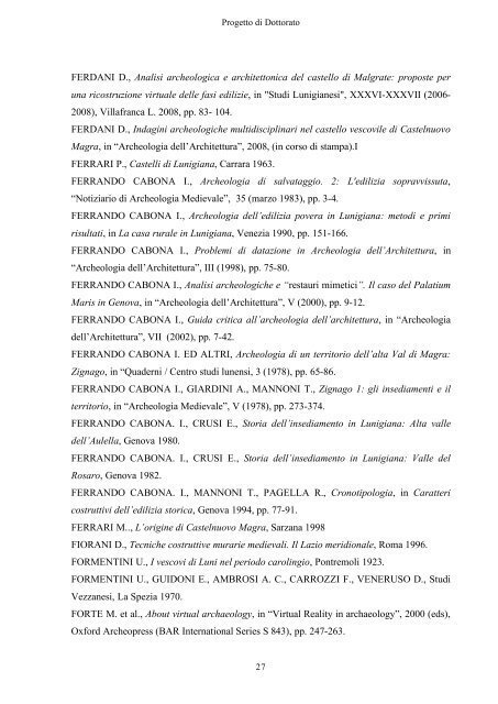 Edilizia vescovile nella Diocesi di Luni. - Portale di Archeologia ...