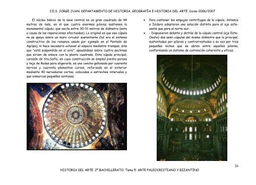 Arte Paleocristiano y Bizantino - IES JORGE JUAN / San Fernando
