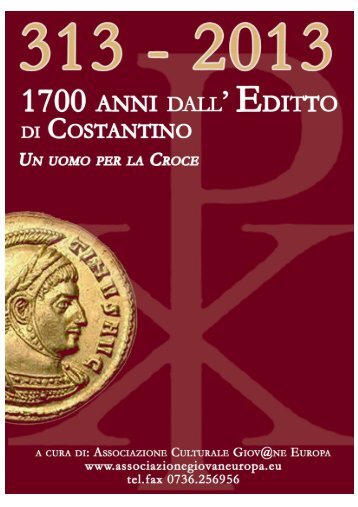 Costantino - Associazione Giovane Europa