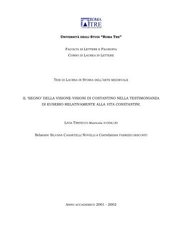 documento PDF - Università degli Studi Roma Tre