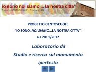 Studio e ricerca sul monumento.pdf - Io sono,noi siamo ... la nostra ...