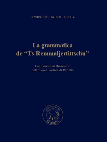 grammatica tittschu ok - Comune di Rimella