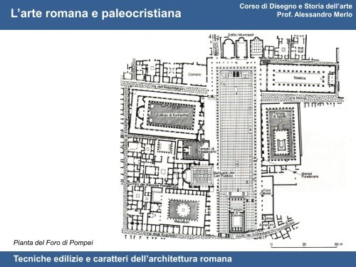 Modulo 1: Arte romana e paleocristiana - Rilievo Urbano