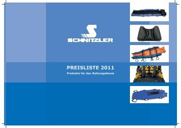 PREISLISTE 2011 - Schnitzler Rettungsprodukte GmbH & Co. KG