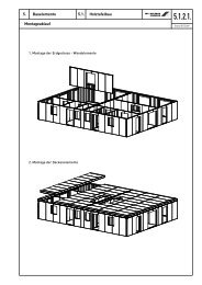 Holztafelbau Montageablauf - Ing.-Holzbau SCHNOOR