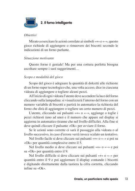 Guida Orazio, pasticciere nello spazio - Edizioni Centro Studi Erickson