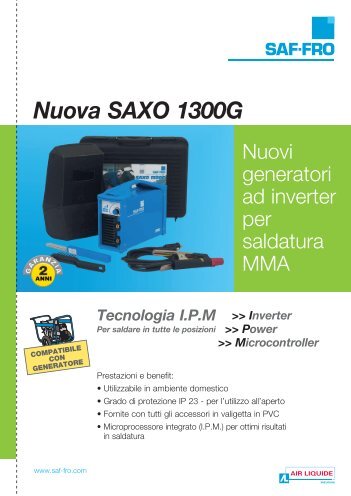 Nuova SAXO 1300G - Fro