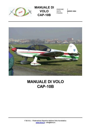 Manuale di Volo CAP-10B - FSIVA