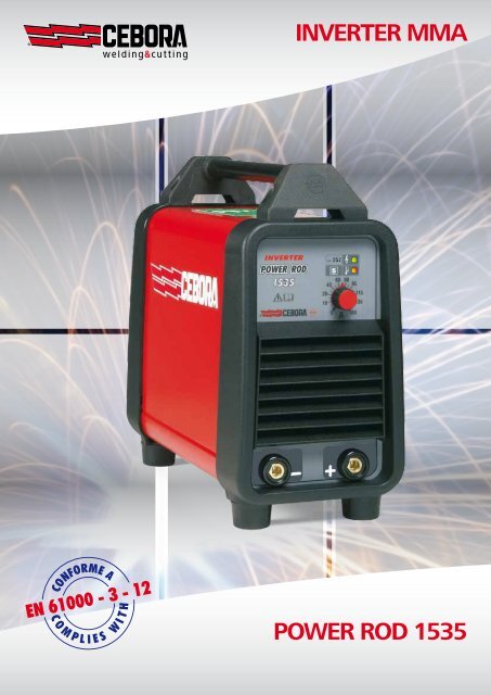 power rod 1535 INVerTer mma - Cebora S.p.A.