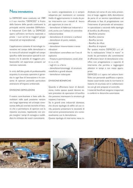 Servizio Sistema Qualità e - European Demolition Association