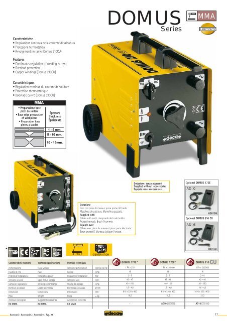 catalogo generale i - gb - f - Tecnica Industriale S.r.l.