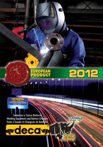catalogo generale 2012 i - gb - f - Deca