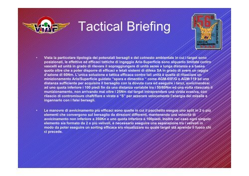 Tactical Briefing