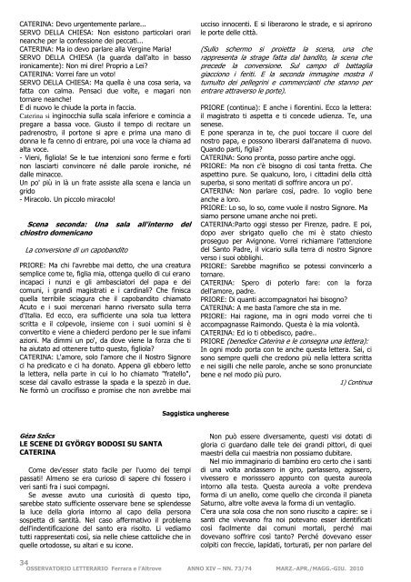 Osservatorio letterario ANNO 14. – NN. 73/74 MARZ.-APR./MAGG ...