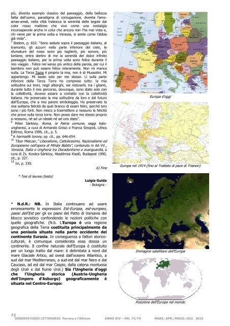 Osservatorio letterario ANNO 14. – NN. 73/74 MARZ.-APR./MAGG ...