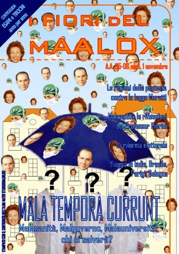 Apri il giornale in pdf - Fiori del Maalox.it