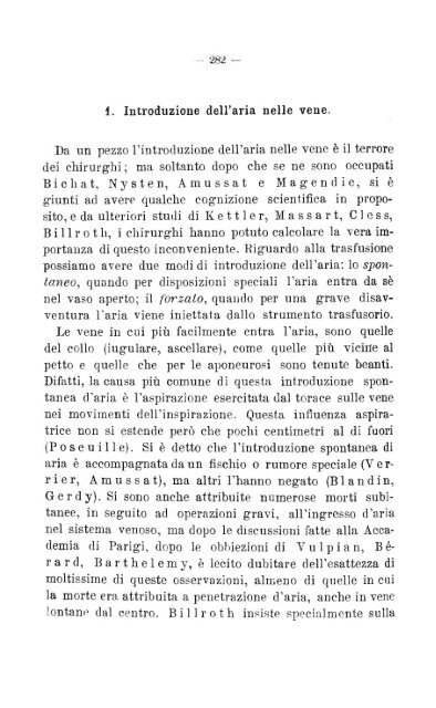 3. Teoria della Trasfusione del Sangue.