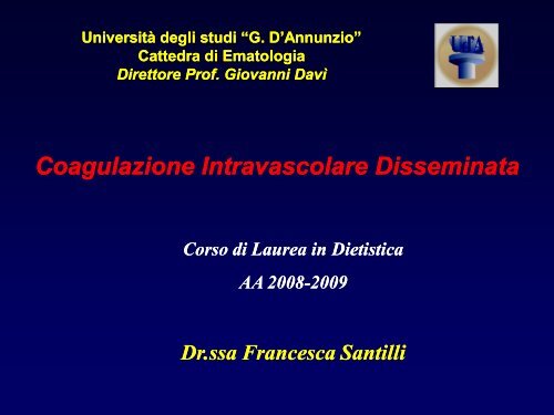 CID - Facolta' di Medicina e Chirurgia - Chieti