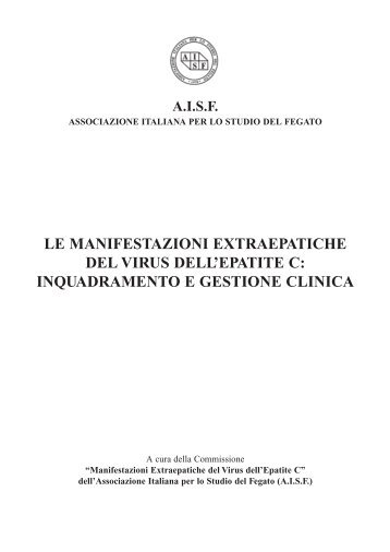 le manifestazioni extraepatiche del virus dell'epatite c - AISF