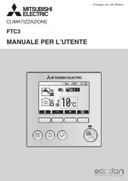 Visualizza il file - Climatizzazione - Mitsubishi Electric