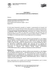 PROFORMA 1 CARTA DE PRESENTACIÓN DE LA PROPUESTA ...