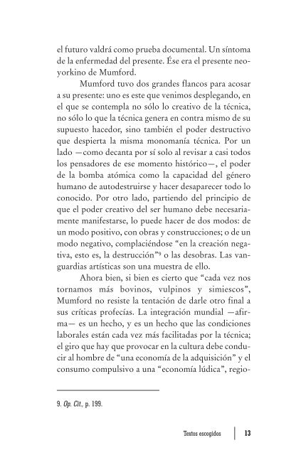 Lewis Mumford - Ediciones Godot