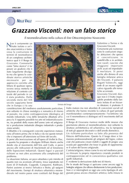 Grazzano Visconti: non un falso storico - Associazione Piacenza ...