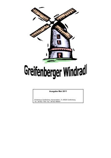 Ausgabe Mai 2011 - Greifenberg