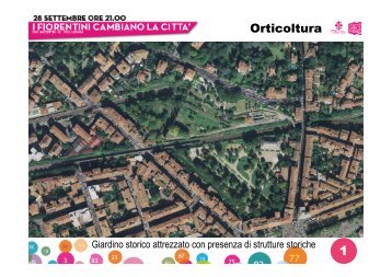 Spazio per foto/immagine dello stato attuale - Comune di Firenze